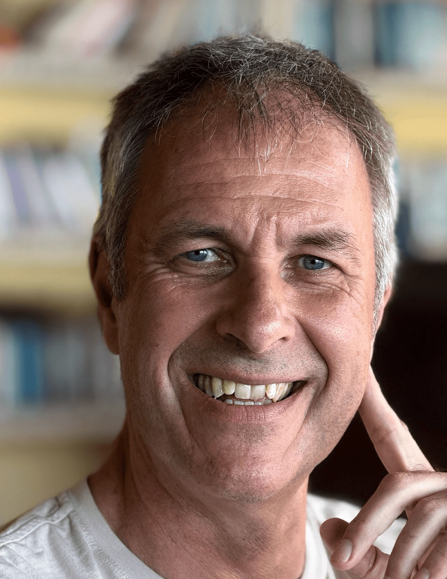 Bernd Zelle, Unternehmer, lächelndes Porträt nach seinem 1:1 Soul Leadership Retreat auf Bali